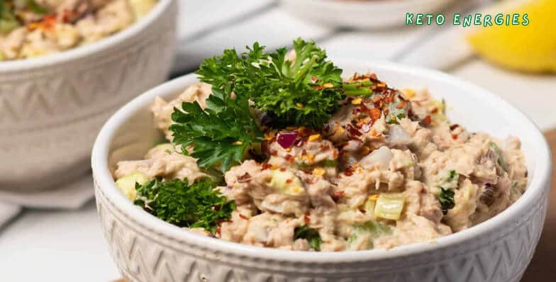 Easy Keto Tuna Salad Low Carb and Paleo
